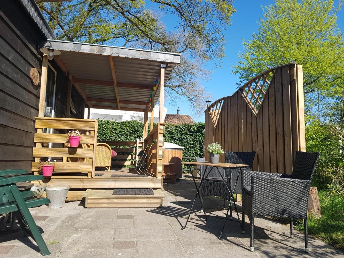 Chalet 2 Pers Met Hottub - Aan De Bosrand - Ijsselmeer - Gaasterland - Bos Rijs Exterior foto
